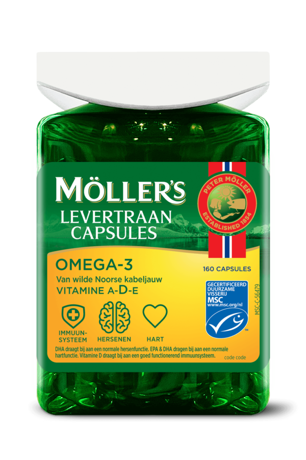 Möller's Levertraan capsules
