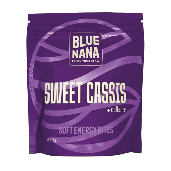 Blue Nana Energy Gel Bites Sweet Cassis 15x10g