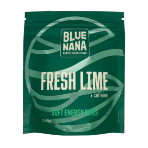 Blue Nana Energy Gel Bites Fresh Lime 15x10g